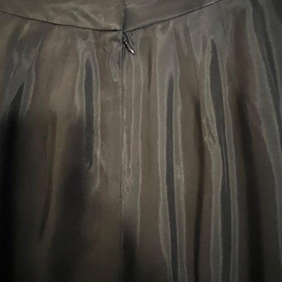 David’s Bridal Formal Black Embellished Halter Top with matching skirt Size 6 - Picture 12 of 15